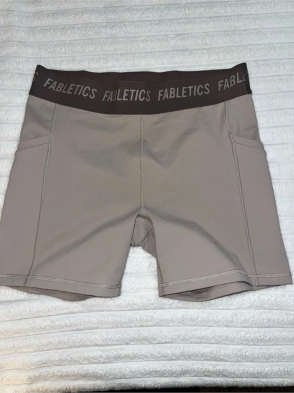 Set of Fabletics Shaping High Waist Logo Athletic Shorts